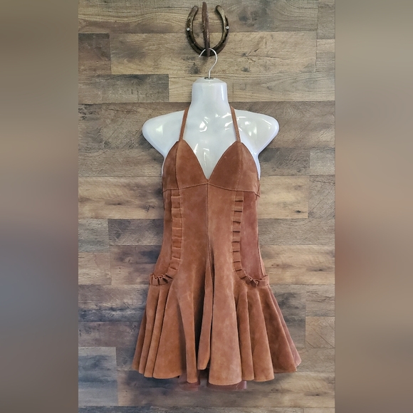 Understated Leather Sugar High Mini Dress NWT - mordernwear.com